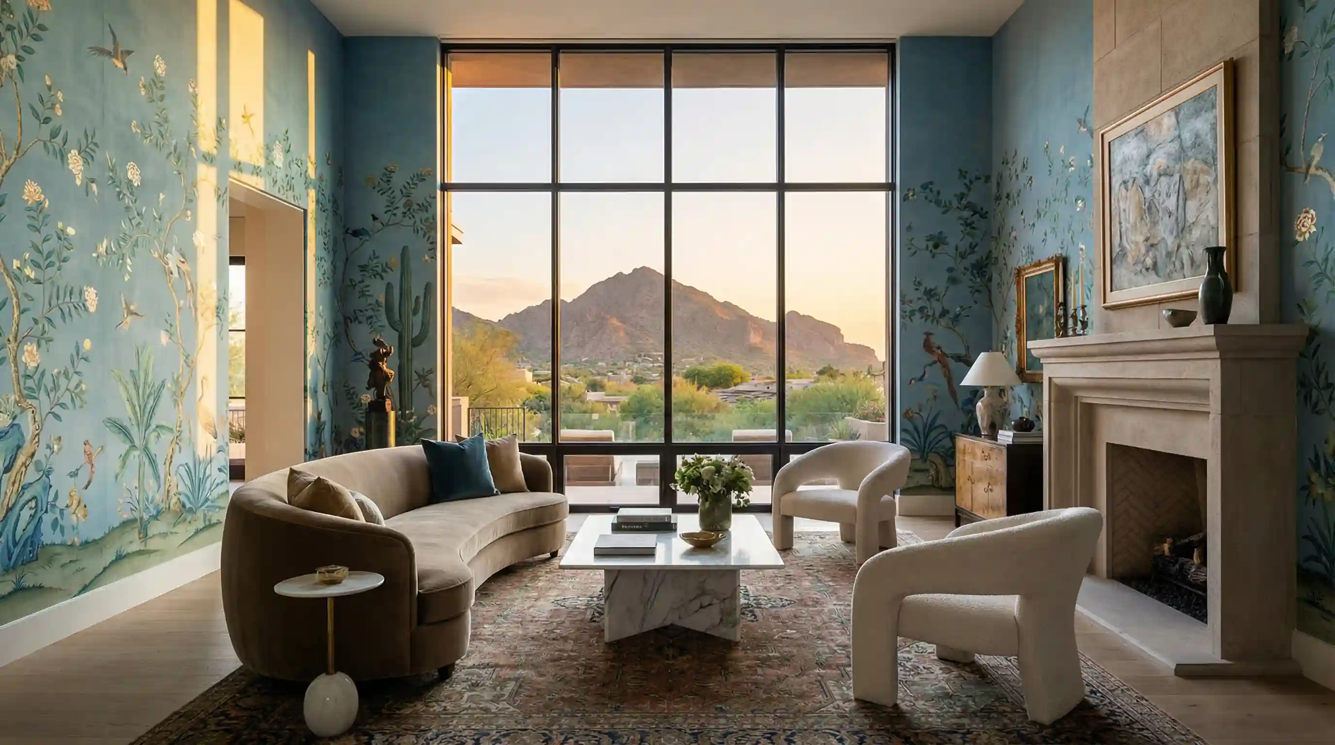 Residential Wallpaper Installation in Arizona